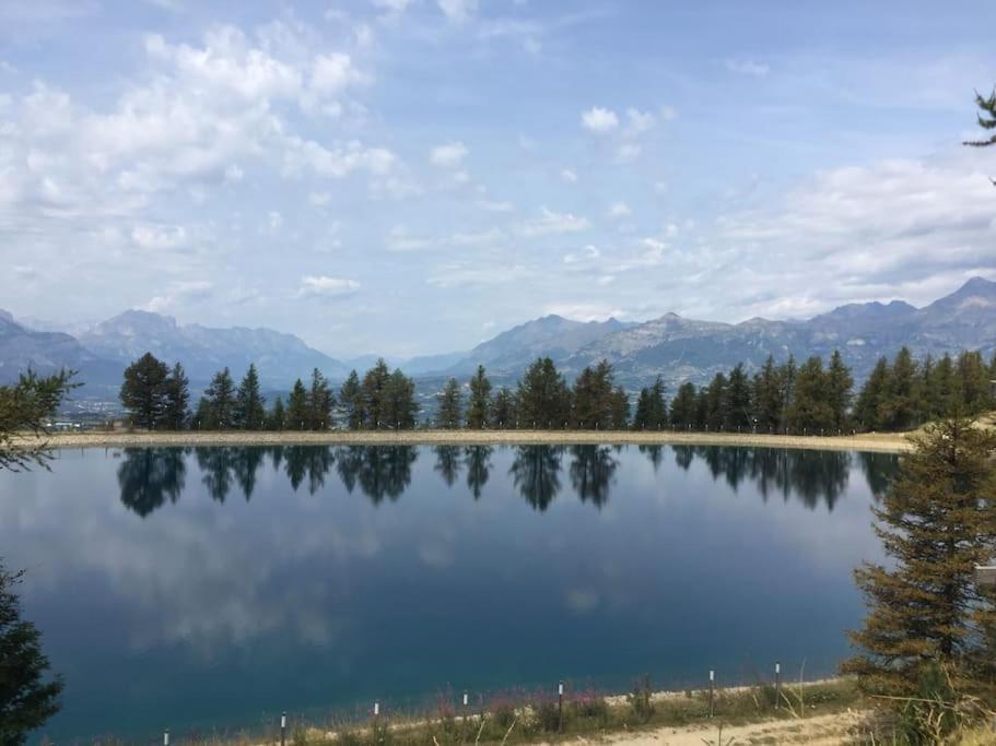 Appart très ensoleillé 7 pers au pied des pistes Ancelle Exterior foto