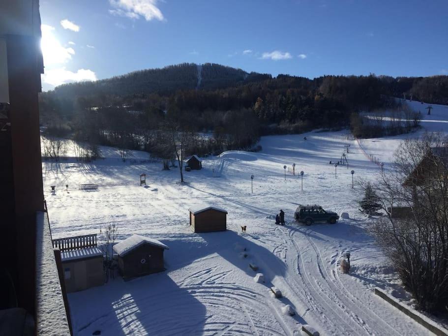Appart très ensoleillé 7 pers au pied des pistes Ancelle Exterior foto