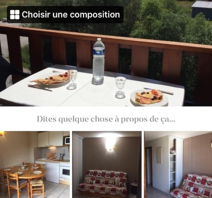 Appart très ensoleillé 7 pers au pied des pistes Ancelle Exterior foto